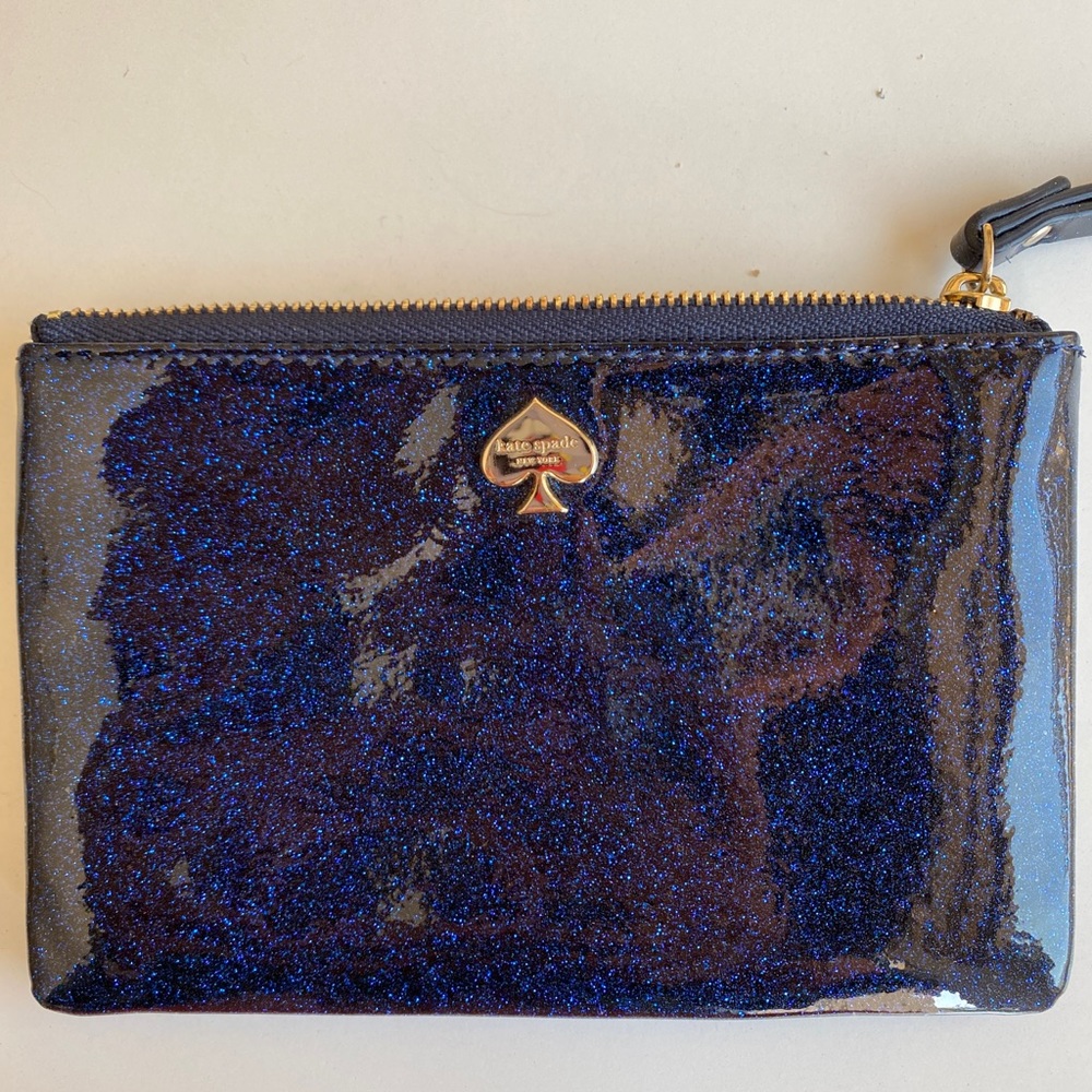 Kate Spade Navy Blue Wristlet